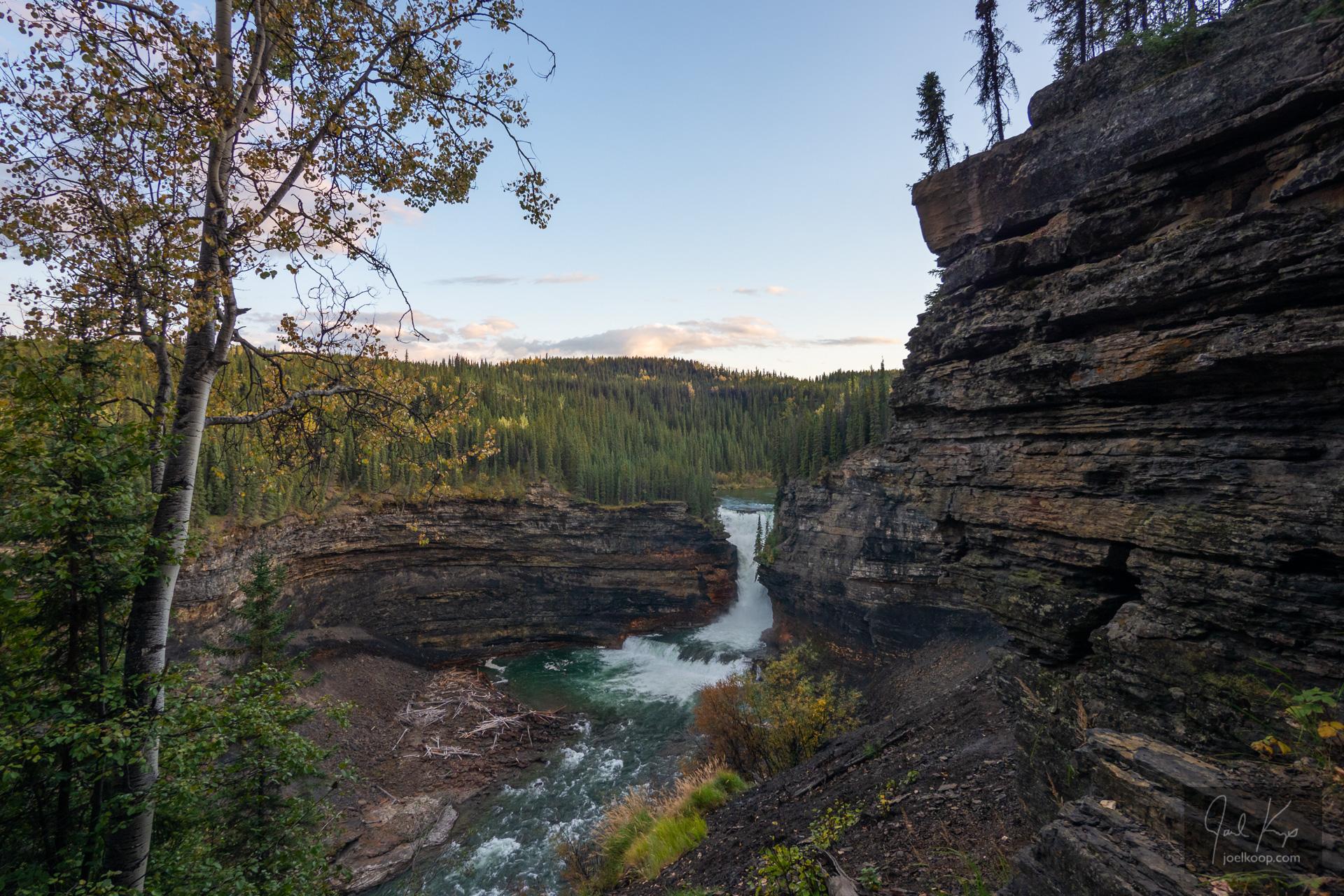 travels and trails » Sikanni Chief Falls